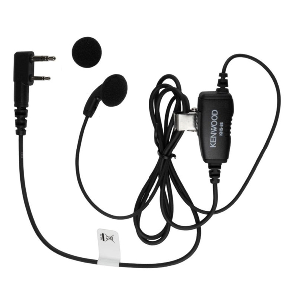 Vorschau KENWOOD KHS-26 Ohrhörer-Headset mit PTT für PKT-300