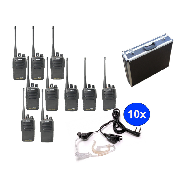Vorschau ALINCO 10er Team-Set DJ-PAX-4 mit KEP-24-VK im Funkkoffer